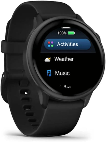 Garmin vívoactive 6 GPS 42mm Smartwatch, AMOLED Touchscreen, All-day Health Monitoring, Personalised Fitness Features, Advanced Sleep Coaching, Music, up to 11 days battery life,