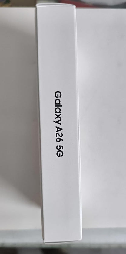 Samsung Galaxy A26 5G 8GB-256GB Negro (Black) Dual SIM A266 - [Italian, Hungarian, Polish, Romanian, Austrian, Swiss version]