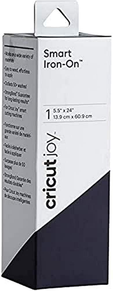 Cricut Joy Smart HTV Heat Transfer Vinyl | | 0.6 m | HTV Heat Transfer Vinyl Roll | Iron-On Vinyl for Fabric & T-Shirts | Compatible with All Cricut Cutting Machines | Joy Smart HTV Iron-On