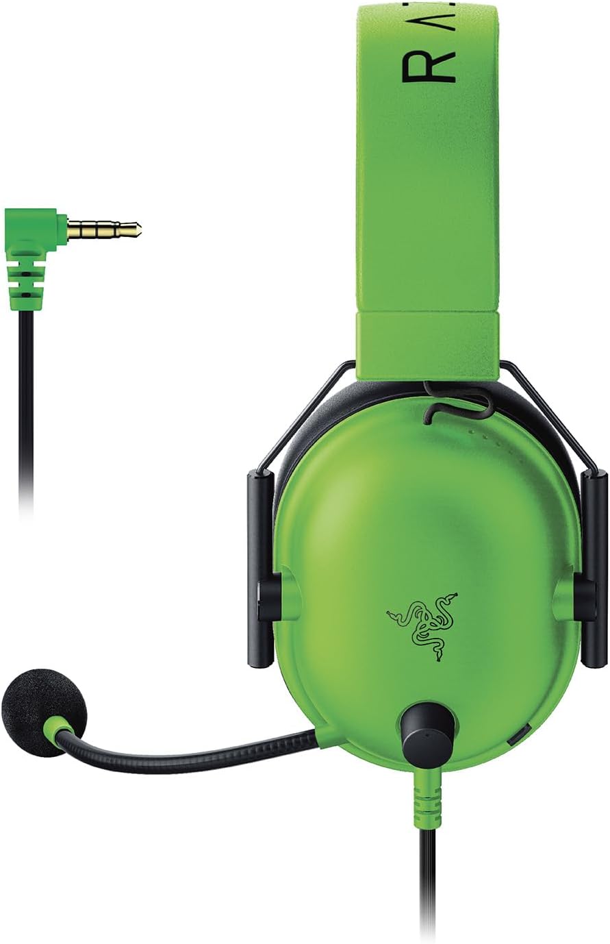 Razer - Multi-Platform Wired Esports Headset (Triforce 50 mm Drivers, Advanced Passive Noise Cancellation, 7.1 Surround Sound, Hyperclear Cardioid Mic)