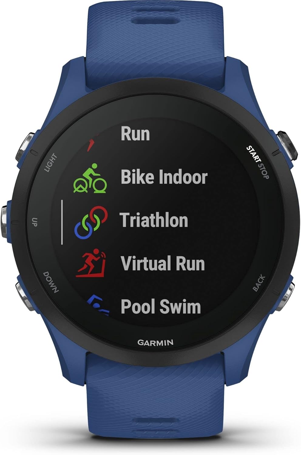 Garmin Forerunner 255 GPS 46mm Running Smartwatch, Lightweight, Advanced Training & Insights, Safety & Tracking Features, up to 14 days Battery Life, Tidal Blue