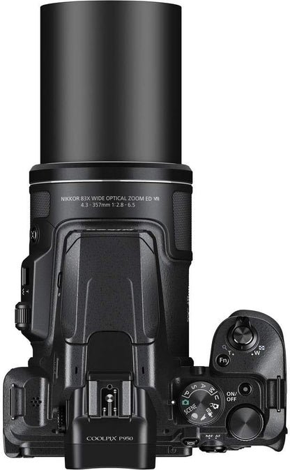 Nikon Coolpix P950 Digital Camera International Version - Black