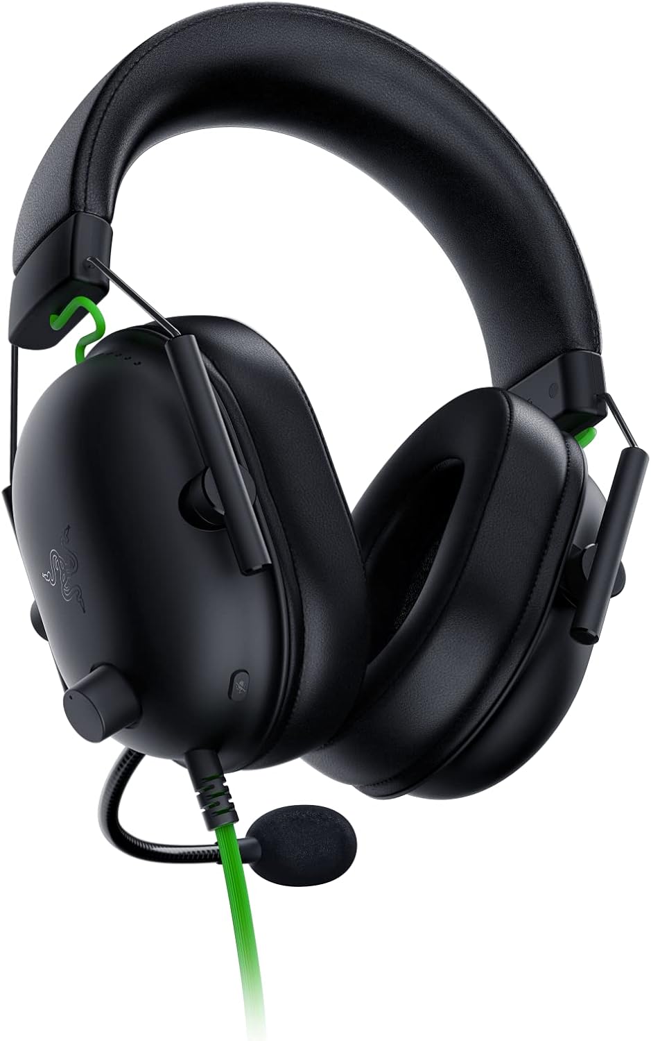 Razer Shark V2 X - Multi-Platform Wired Esports Headset (Triforce 50 mm Drivers, Advanced Passive Noise Cancellation, 7.1 Surround Sound, Hyperclear Cardioid Mic)