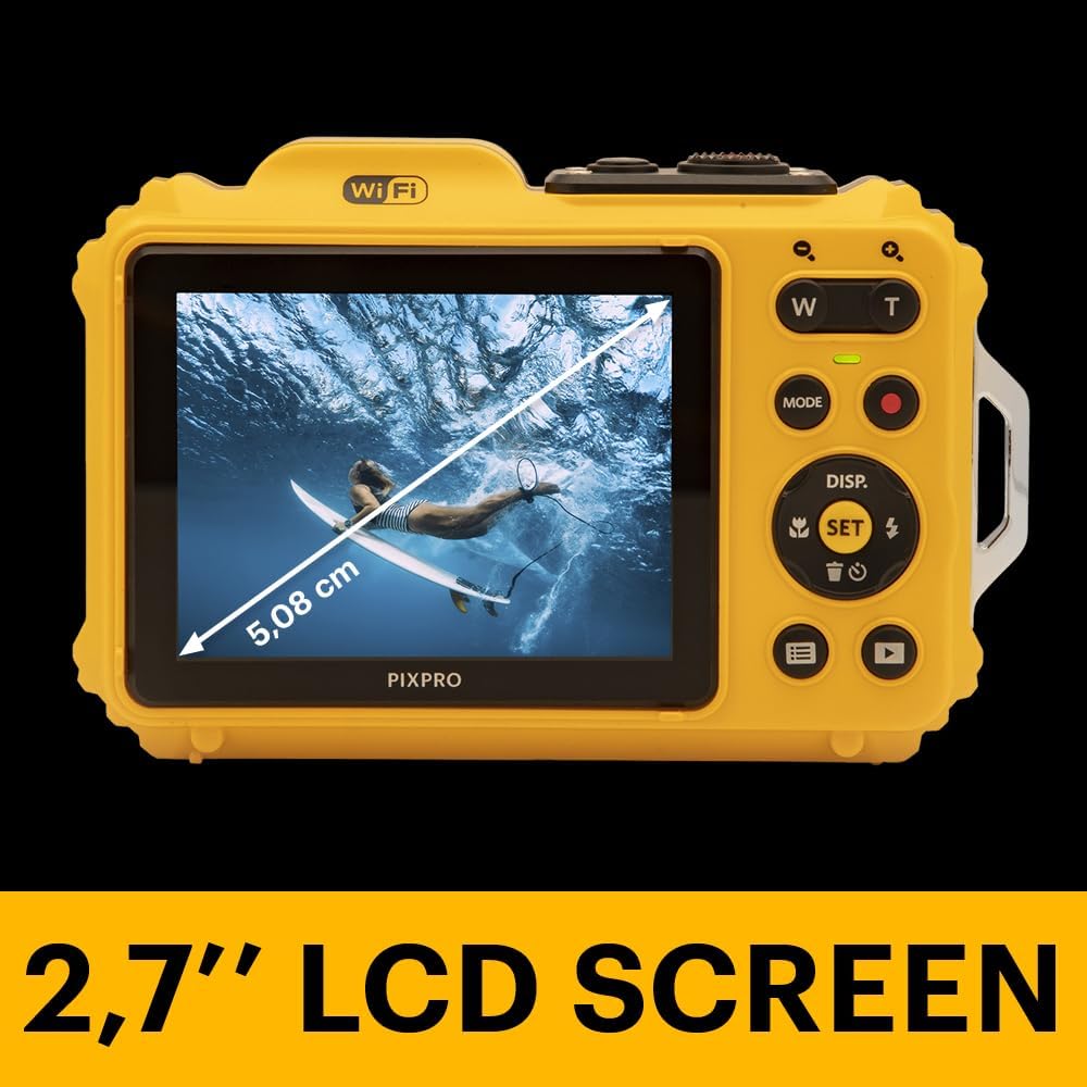 Kodak PIXPRO WPZ2 Rugged 16MP 4x Zoom 2.7LCD FHD Wtprf 15m