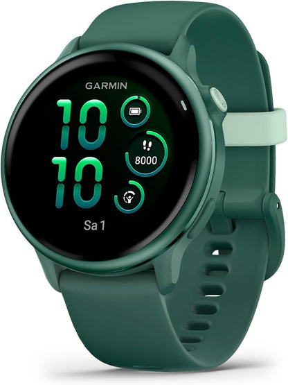 Garmin vívoactive 6 GPS 42mm Smartwatch, AMOLED Touchscreen, All-day Health Monitoring, Personalised Fitness Features, Advanced Sleep Coaching, Music, up to 11 days battery life,