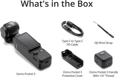 DJI , Vlogging Camera with 1'' CMOS & 4K/120fps Video, 3-Axis Stabilization, Fast Focusing, Face/Object Tracking, 2" Rotatable Touchscreen, Small Video Camera for Photography, Youtube