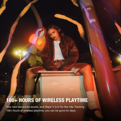 Marshall Bluetooth Wireless Headphones, 100 Hours playtime