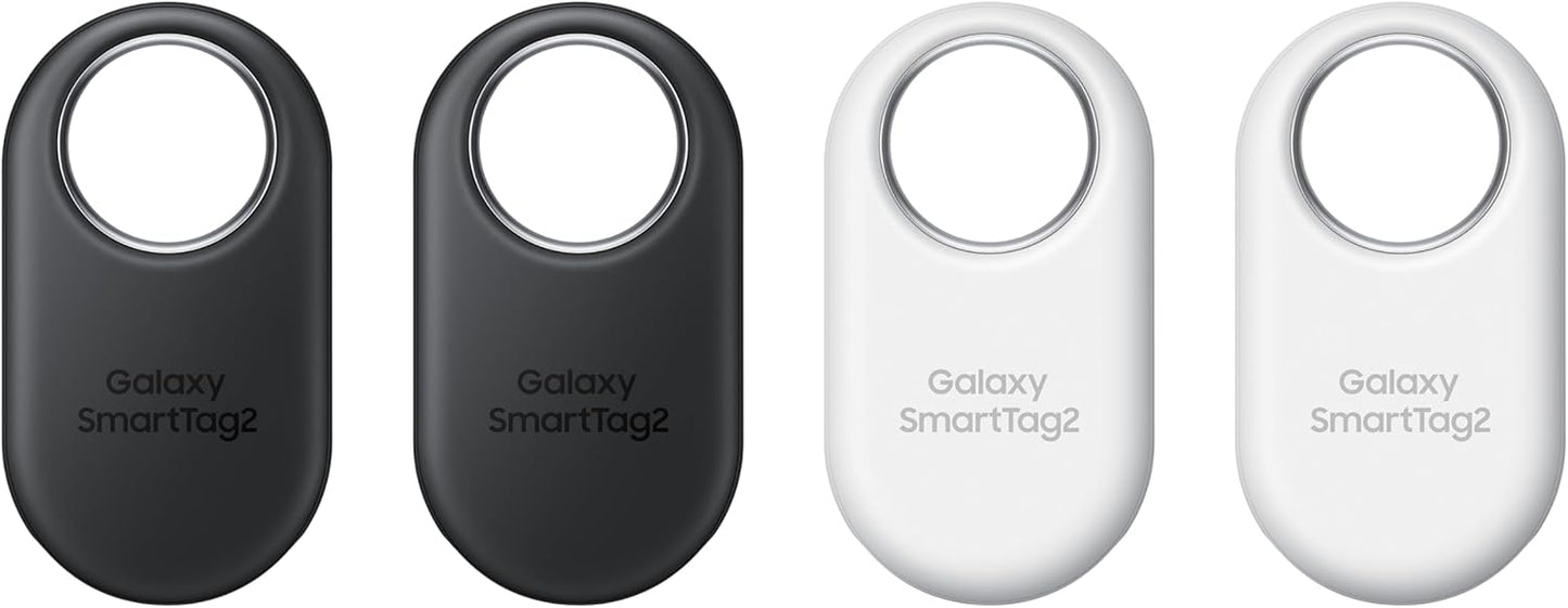 Samsung Galaxy SmartTag2, White and Black (4-Pack)