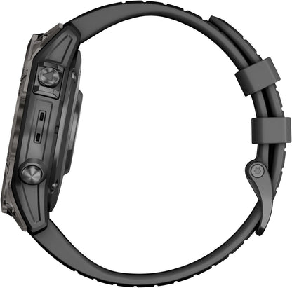 Garmin Fenix 7 Band, gray/Black, 47mm, Pro Sapphire Solar