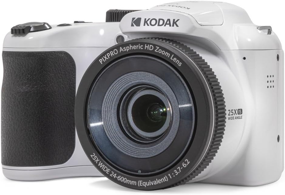 KODAK Pixpro Astro Zoom AZ255 - 16 MP Digital Bridge , 25X Optical Zoom, 1080p HD Video, 24mm Wide Angle, Optical Image Stabilizer, 3-Inch LCD Screen, AA Battery