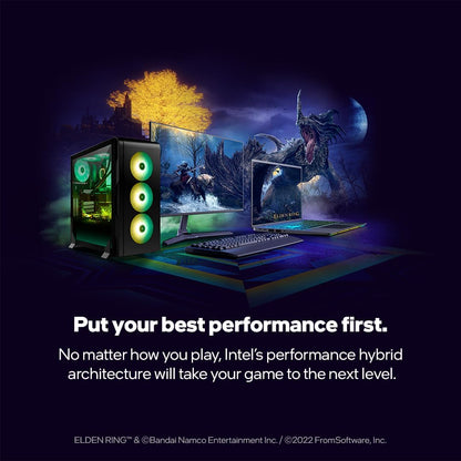 Intel Core 12th Generation Desktop Processor (Base Clock: 2.5GHz, 6 Cores, LGA1700, RAM DDR4 and DDR5 up to 128GB)