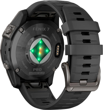 Garmin Fenix 7 Band, gray/Black, 47mm, Pro Sapphire Solar