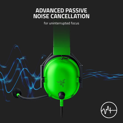 Razer - Multi-Platform Wired Esports Headset (Triforce 50 mm Drivers, Advanced Passive Noise Cancellation, 7.1 Surround Sound, Hyperclear Cardioid Mic)