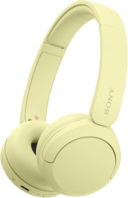 Sony WH-CH520 Wireless Bluetooth On-Ear Headphones, Sound, Lightweight Design, Up to 50hr Battery Life, Quick Charge, EQ, Clear Call Quality, iOS & Android