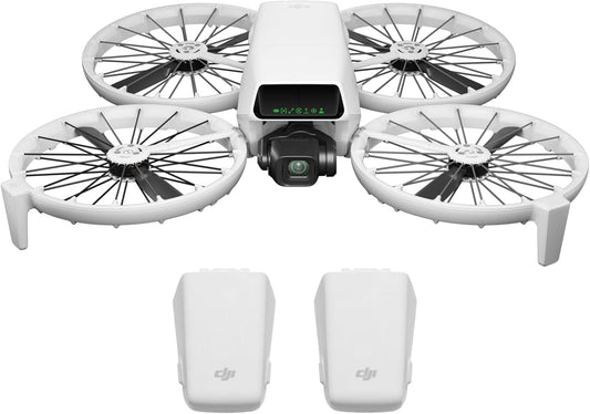 DJI Flip Two Battery Combo Without Screen Remote Controller, Drone With 4K UHD Camera for Adults, Palm Takeoff, Auto Return, Intelligent Flight, 2 Batteries