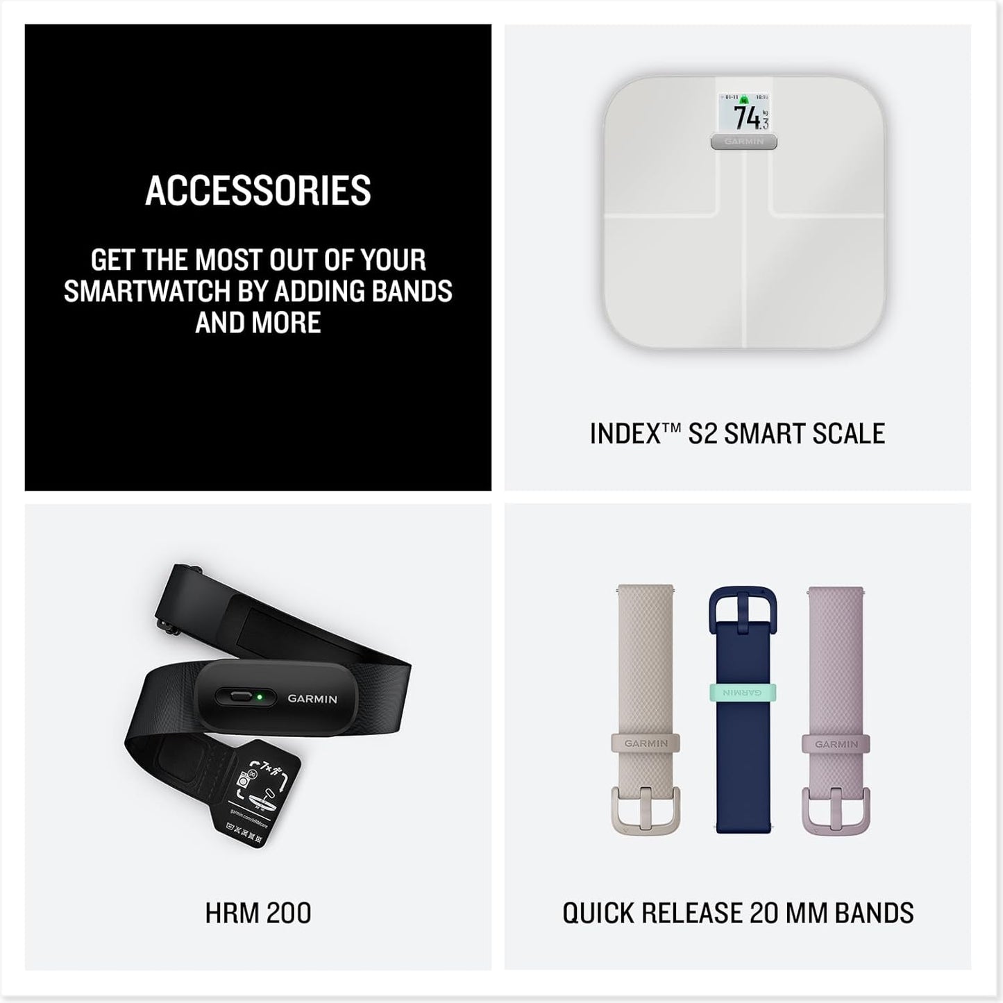 Garmin vívoactive 6 GPS 42mm Smartwatch, AMOLED Touchscreen, All-day Health Monitoring, Personalised Fitness Features, Advanced Sleep Coaching, Music, up to 11 days battery life,