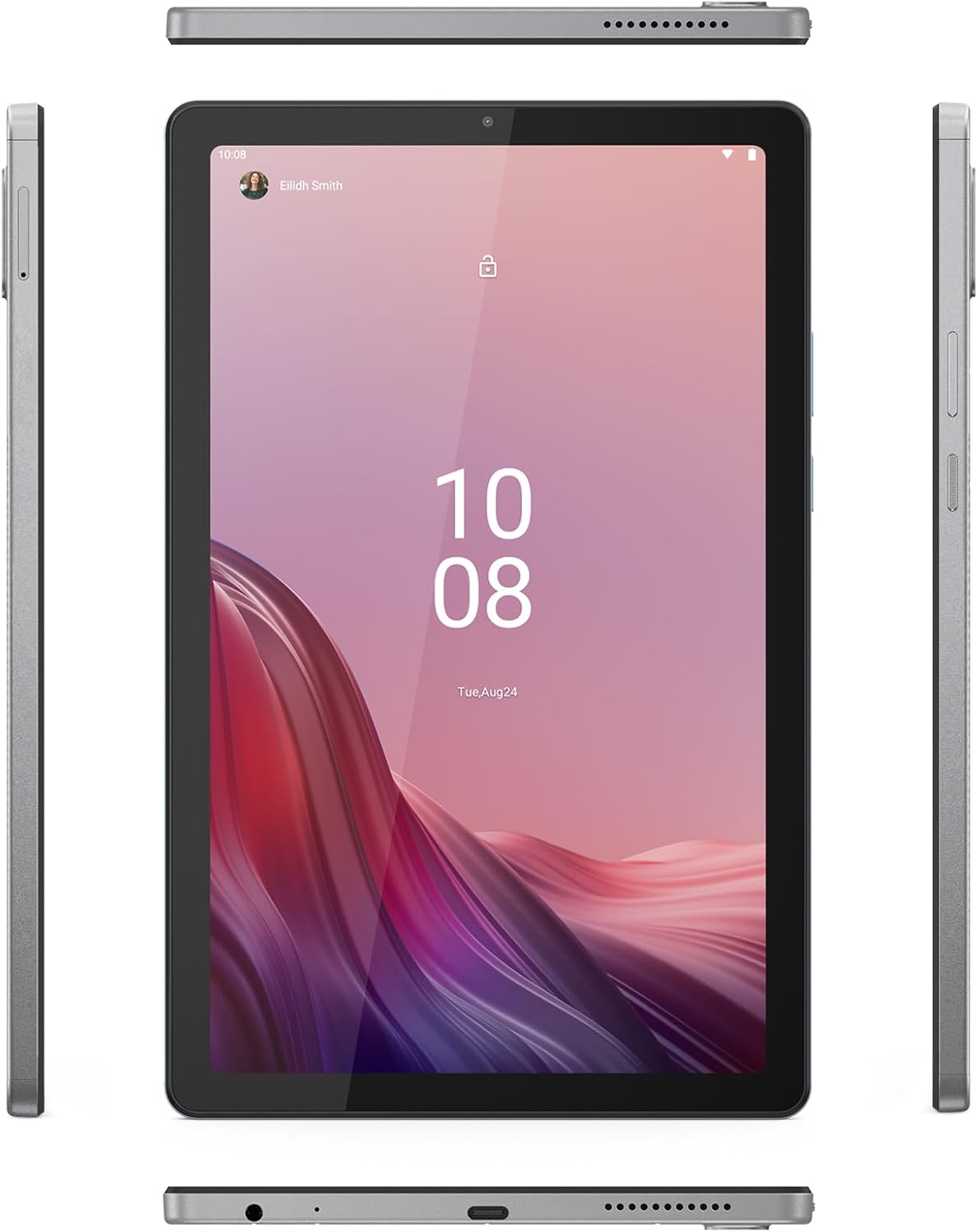 Lenovo Tab M9 Android tablet | 9-inch HD | 32GB | Clear Case + Film | WiFi | 3GB RAM | Arctic Grey | Designed for portable entertainment