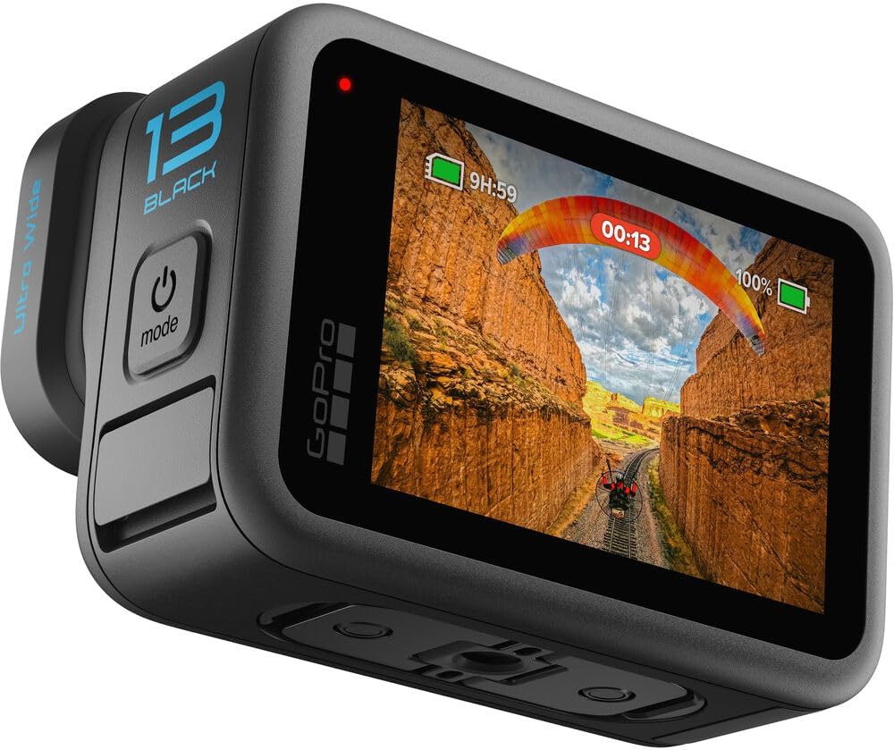 GoPro HERO13 Black Ultra Wide Edition - Waterproof Action Camera with 5.3K60 Video, 27MP Photo, Boosted 177-degree FOV + Compatability with HB-Series Lenses