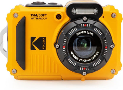 Kodak PIXPRO WPZ2 Rugged 16MP 4x Zoom 2.7LCD FHD Wtprf 15m