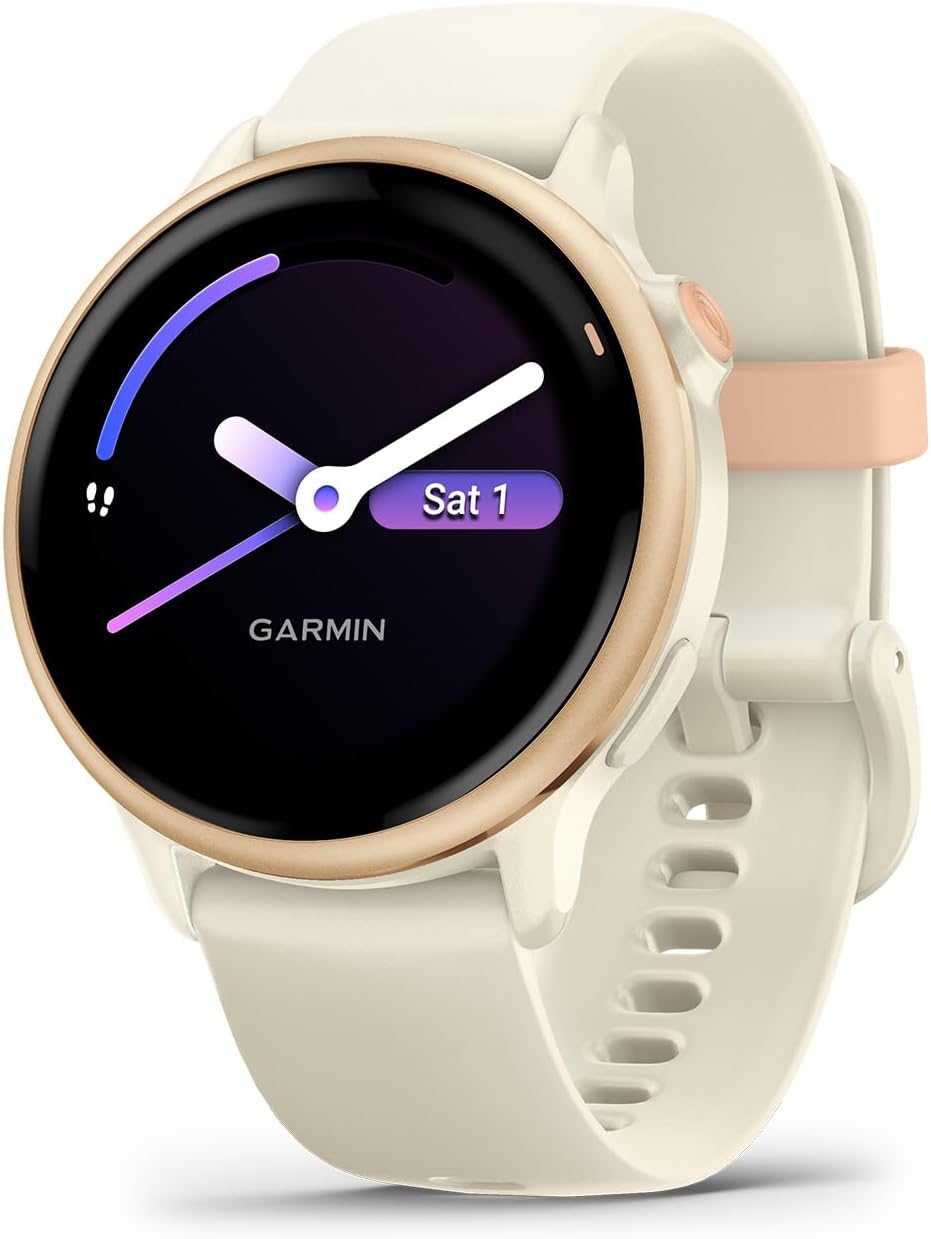Garmin vívoactive 6 GPS 42mm Amazon Exclusive Smartwatch, AMOLED Touchscreen, All-day Health Monitoring,Fitness Features,Advanced Sleep Coaching,Music, up to 11 days battery life,