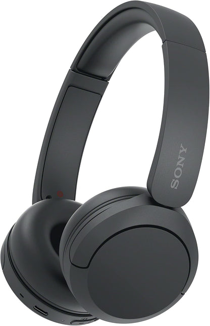 Sony WH-CH520 Wireless Bluetooth On-Ear Headphones, Lightweight Design, Up to 50hr Battery Life, Quick Charge, EQ, Clear Call Quality, iOS & Android