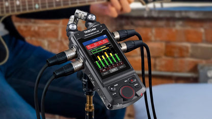 TASCAM Portacapture X8 - Portable 6+2-Track High-Resolution 32-bit float/192-kHz Recorder, usb2.0