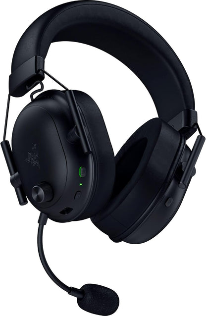 Razer Shark V2 HyperSpeed - Wireless Ultra-Lightweight Esports Headset (280g, HyperClear Super Wideband Mic, TriForce Titanium 50 mm Drivers)