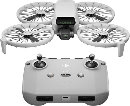 DJI Flip, Drone With 4K UHD Camera for Adults, Under 249 g, 3-Axis Gimbal Stabilization, 13km Video Transmission, Palm Takeoff, Auto Return, 1 Battery for 31-Min Flight Time, Intelligent Flight