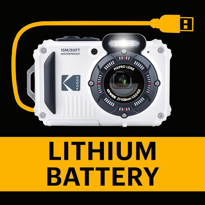 Kodak PIXPRO WPZ2 16MP 4x Zoom Tough Compact