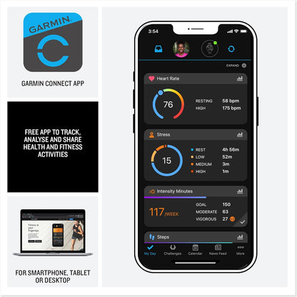 Garmin vívoactive 5 GPS Smartwatch, AMOLED Touchscreen