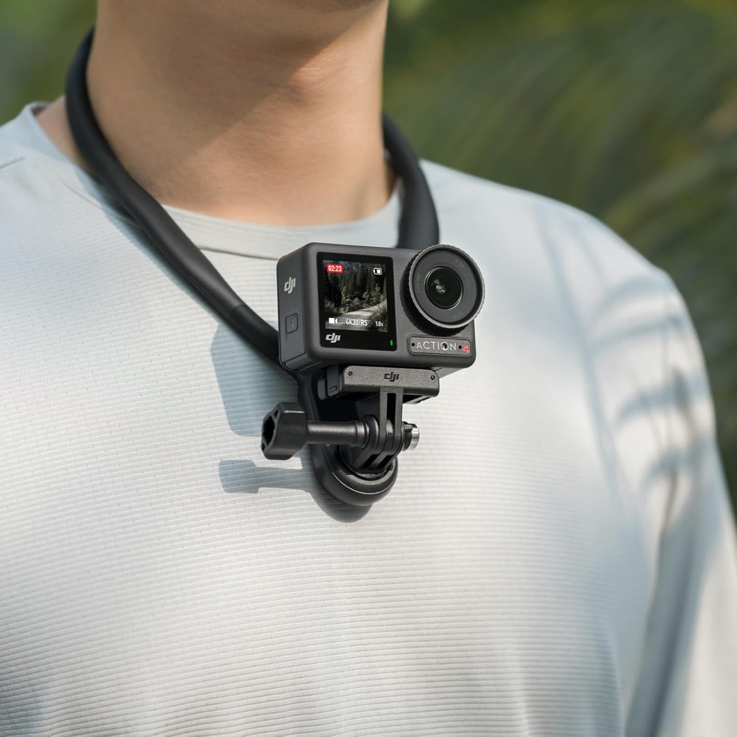 DJI Osmo Action 4 - 4K/120fps Waterproof Action Camera with a 1/1.3-Inch Sensor, Stunning Low-Light Imaging, 10-bit & D-Log M Color Performance, Long-Lasting 160 Mins, Outdoor Camera