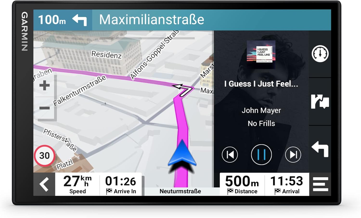 Garmin DriveSmart 86 with Amazon Alexa,GPS Sat Nav, 8" Display, Map Updates for UK, Ire and Full Europe, Digital Traffic,Bluetooth Hands-free Calling,Voice Commands/Smart Features,