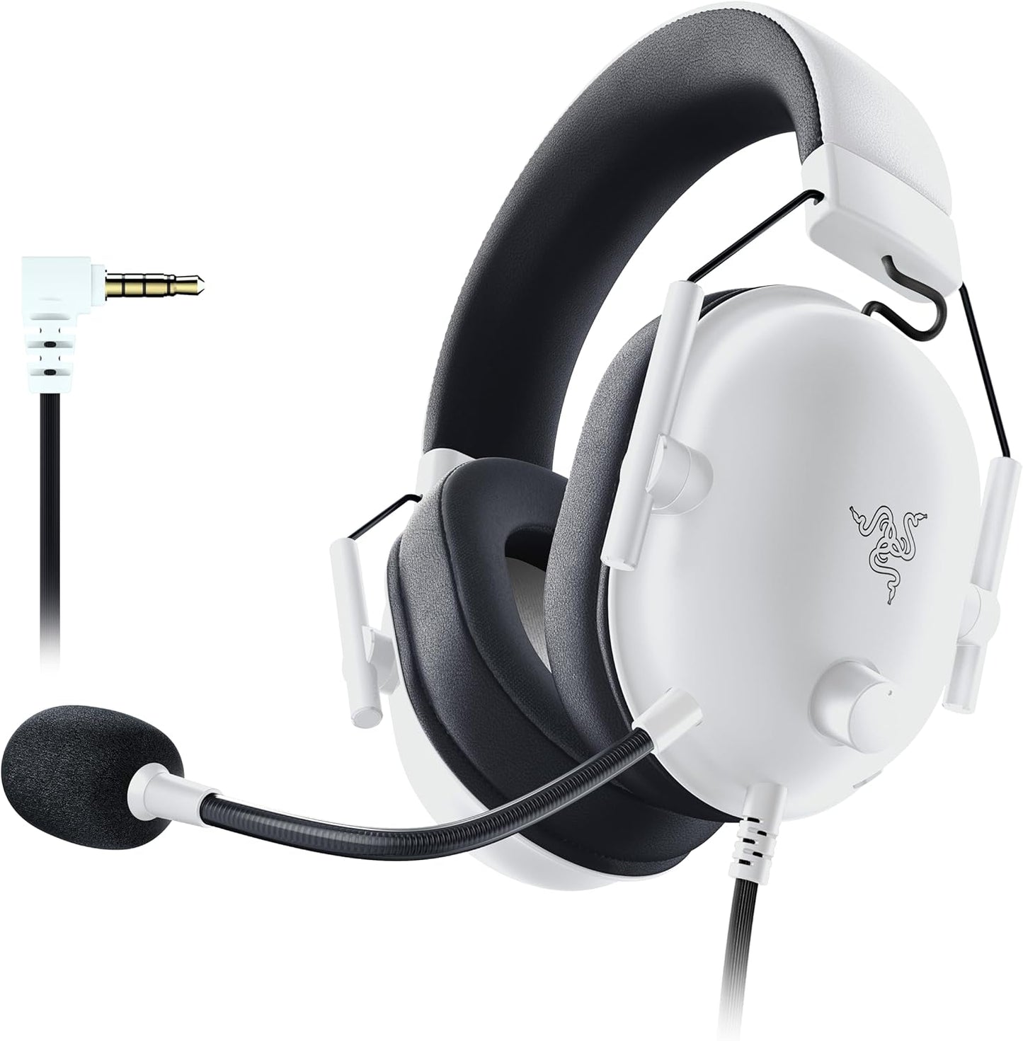 Razer - Multi-Platform Wired Esports Headset (Triforce 50 mm Drivers, Advanced Passive Noise Cancellation, 7.1 Surround Sound, Hyperclear Cardioid Mic)