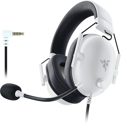 Razer - Multi-Platform Wired Esports Headset (Triforce 50 mm Drivers, Advanced Passive Noise Cancellation, 7.1 Surround Sound, Hyperclear Cardioid Mic)
