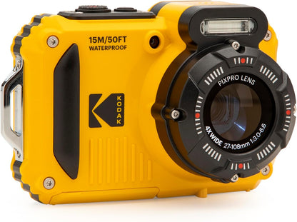 Kodak PIXPRO WPZ2 Rugged 16MP 4x Zoom 2.7LCD FHD Wtprf 15m