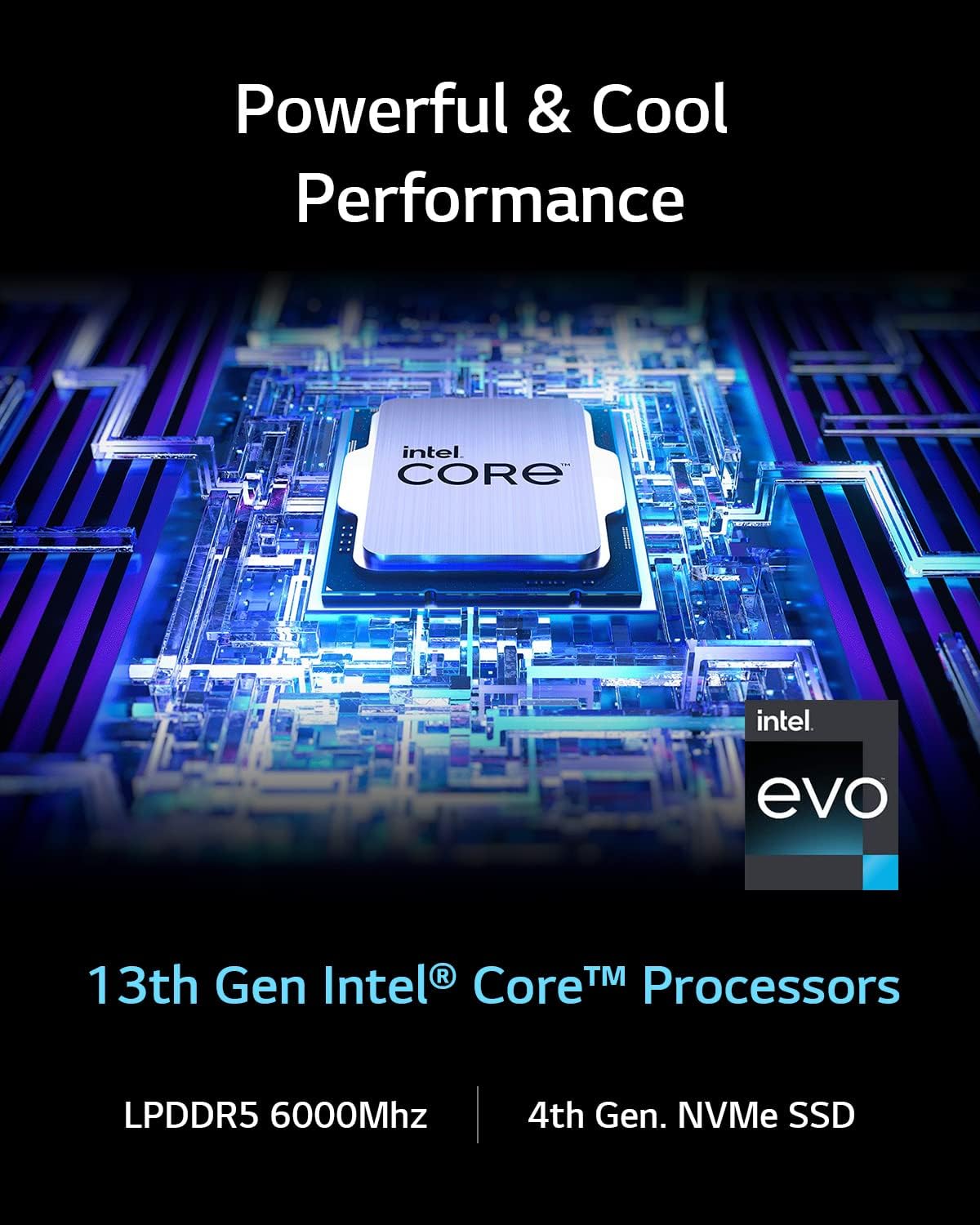 LG Electronics gram 2023 17Z90R 17 inch ultra-lightweight laptop, 13th Gen Intel Evo i7-1360P platform, , , Dolby ATMOS, Windows 11 (Obsidian Black)