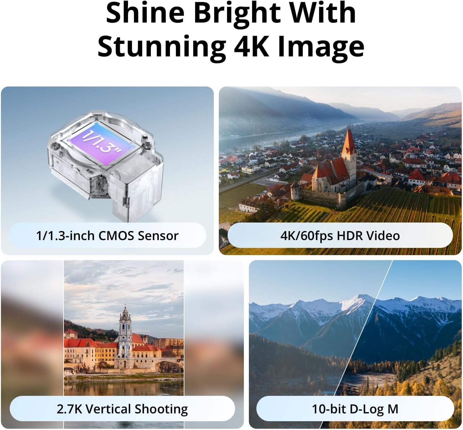 DJI Flip With RC 2 Screen Remote Controller, Follow Me Drone With 4K UHD Camera for Adults, Under 249 g, 3-Axis Gimbal Stabilization, 13km Video Transmission, Palm Takeoff, 31-Min Flight Time