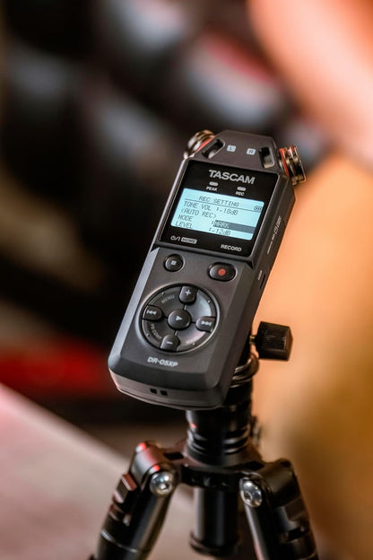 Tascam DR-05XP - 2-Channel 32-Bit Float Portable Handheld Recorder With USB-C Audio Interface