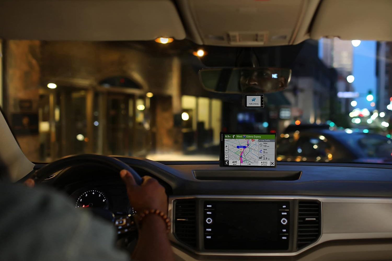 Garmin DriveSmart 76,GPS Sat Nav, 7" Display, Map Updates for UK, Ire and Full Europe, Live Traffic via app, Bluetooth Hands-free Calling,Voice Commands/Smart Features