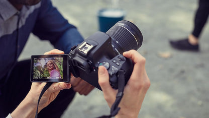 Canon EOS 250D Camera Body - 24.1 MP, APS-C sensor - 5 FPS Continuous Shooting - 4K Video - Bluetooth, Wi-Fi - Beginner’s DSLR