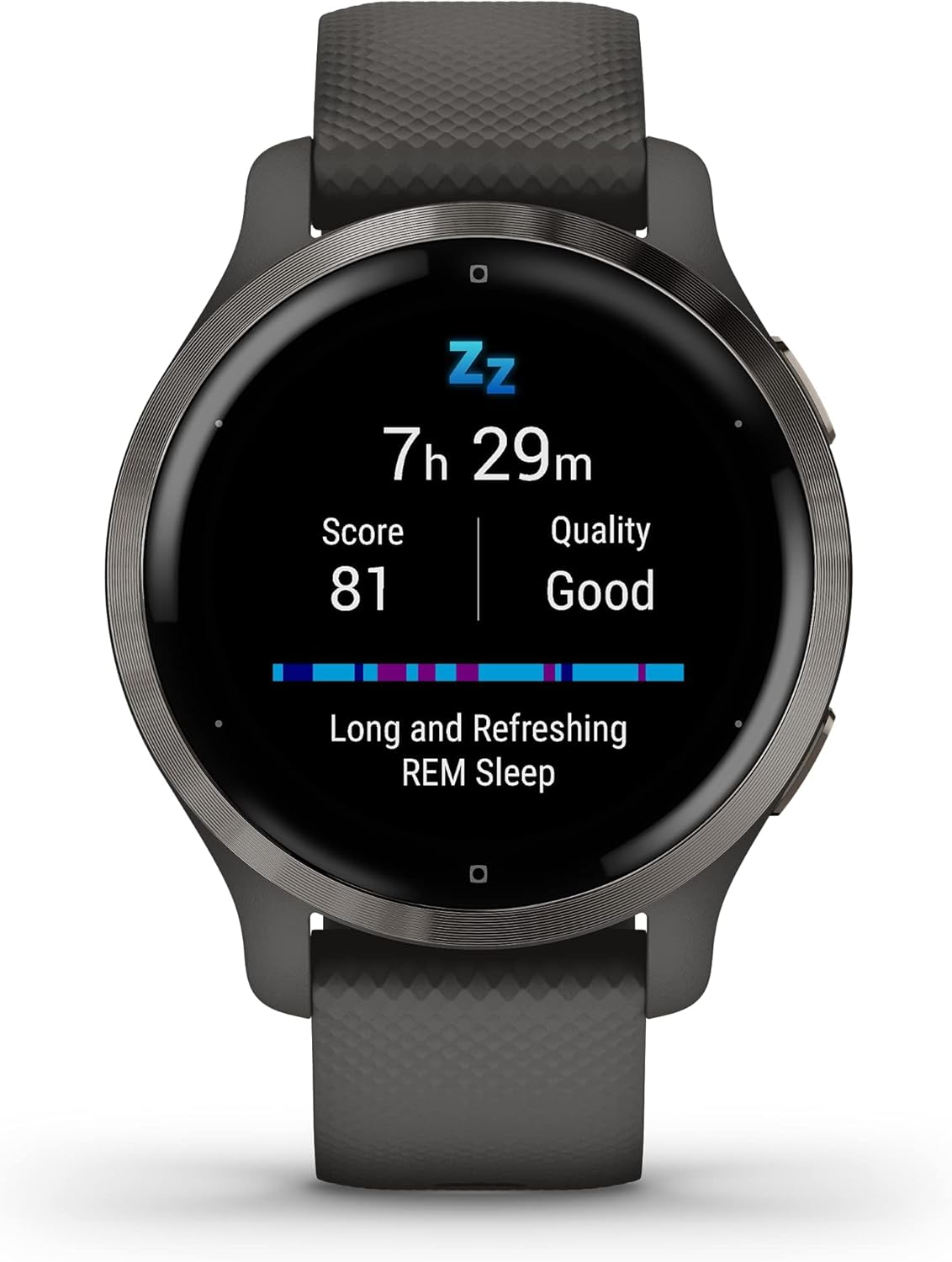 Garmin Venu 2S GPS 40mm Smartwatch, AMOLED Touchscreen, All-day Advanced Health & Fitness Features, Music Storage, Wellness Smartwatch with up to 10 days battery life,