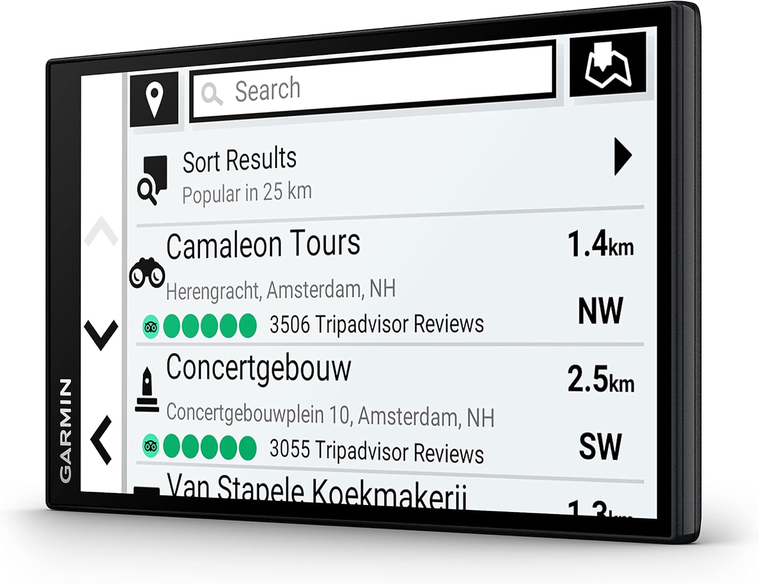 Garmin DriveSmart 76,GPS Sat Nav, 7" Display, Map Updates for UK, Ire and Full Europe, Live Traffic via app, Bluetooth Hands-free Calling,Voice Commands/Smart Features