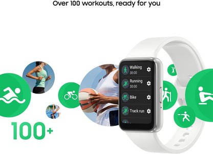 Samsung Galaxy Fit3, Smart Watch, Fitness Tracker, Health Monitoring, , 3 Year Samsung Extended Warranty (UK Version)