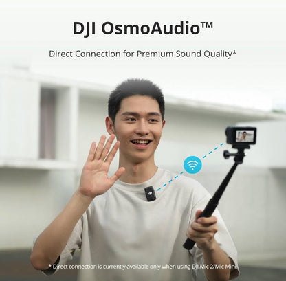 DJI Osmo Action 4 , Action Camera 4K/120fps with a 1/1.3-Inch Sensor, Stunning Low-Light Imaging Underwater Camera, 10-bit & D-Log M Color Performance Vlogging Camera, 1770mAh Battery