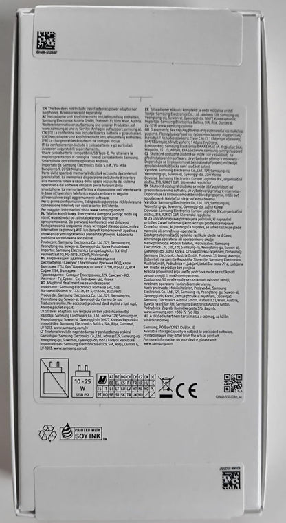 Samsung Galaxy A26 5G 8GB-256GB Negro (Black) Dual SIM A266 - [Italian, Hungarian, Polish, Romanian, Austrian, Swiss version]