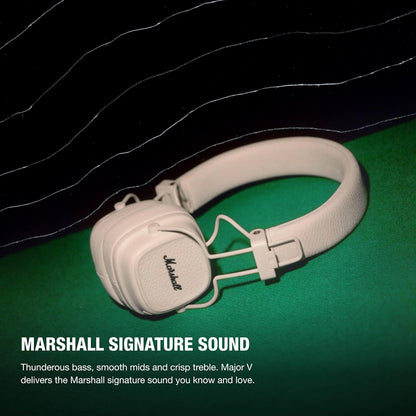 Marshall Bluetooth Headphones, 100 Hours Playtime