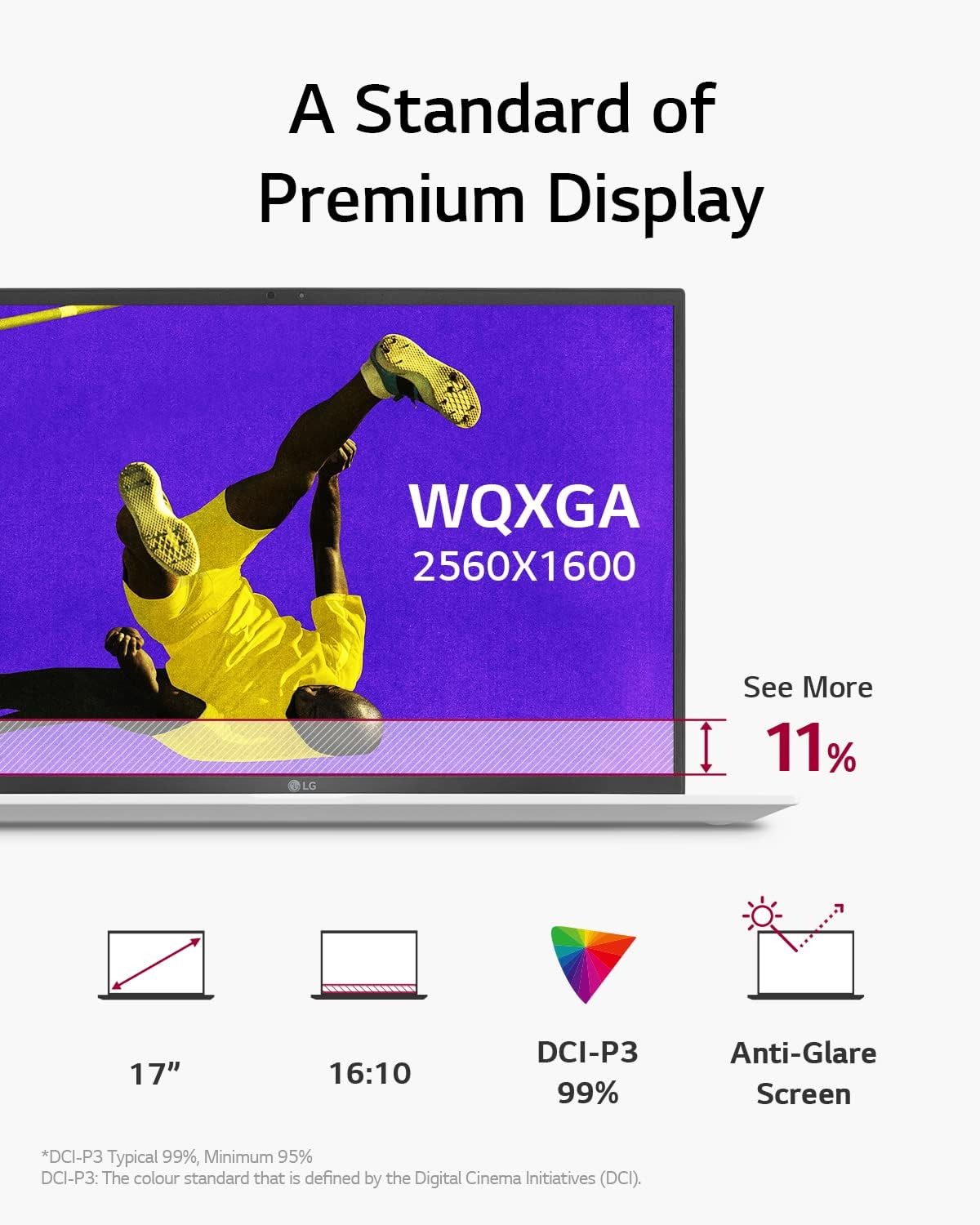 LG Electronics gram 2023 17Z90R 17 inch ultra-lightweight laptop, 13th Gen Intel Evo i7-1360P platform, , , Dolby ATMOS, Windows 11 (Obsidian Black)