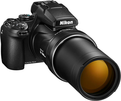NIkon COOLPIX P1100 Superzoom Digital Camera | 125x Optical Zoom with Image Stabilization 16 MP 4K Ultra HD Video Wi-Fi Connectivity RAW Format and Rotating LCD Screen (Black)