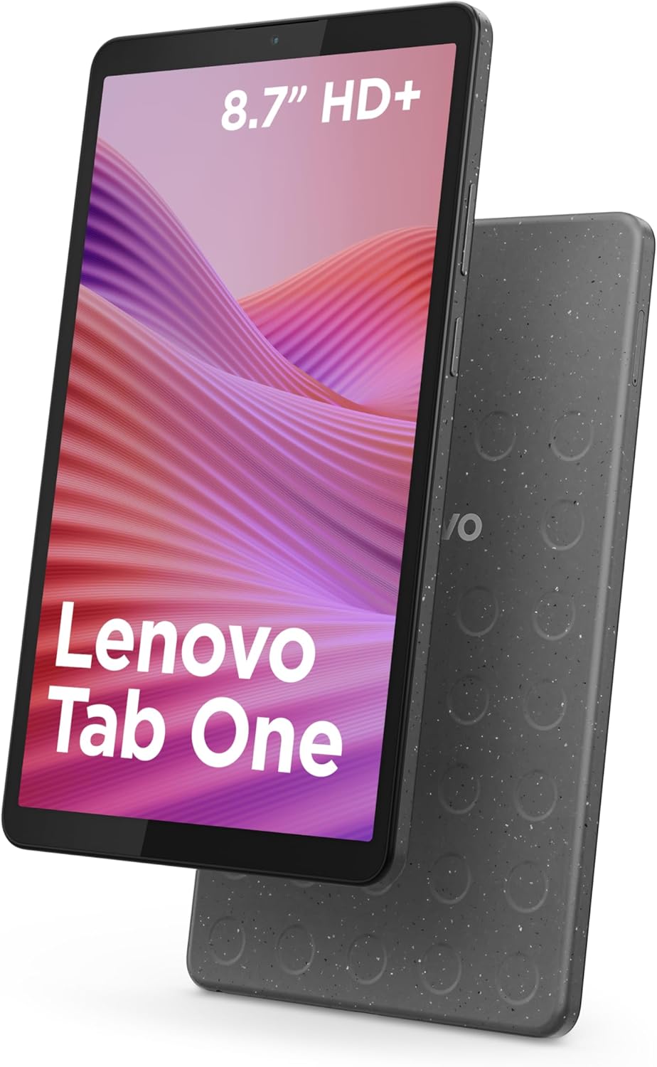 Lenovo Tab One Android Tablet | 8.7 inch HD Display | MediaTek Helio G85 | 4GB RAM | 128GB | Wi-Fi 5 | Clear Case