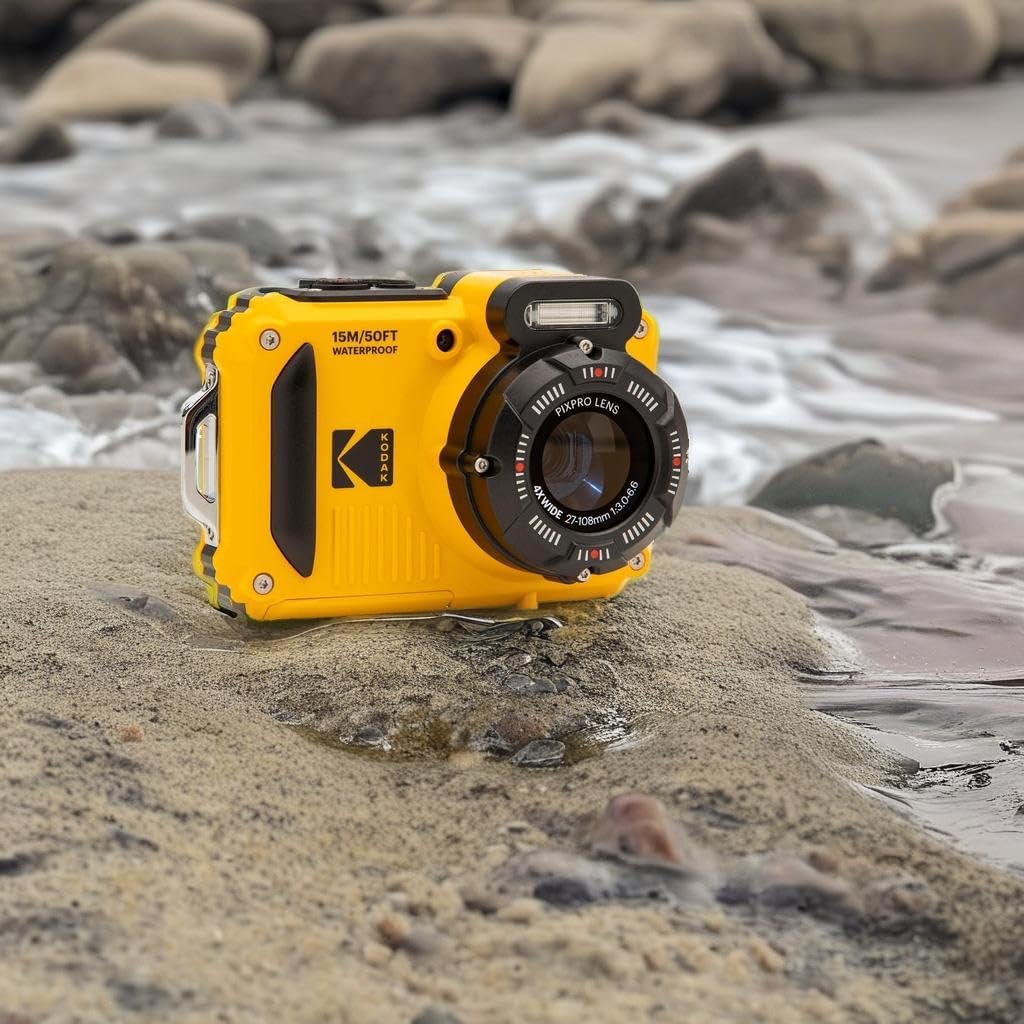 Kodak PIXPRO WPZ2 Rugged 16MP 4x Zoom 2.7LCD FHD Wtprf 15m